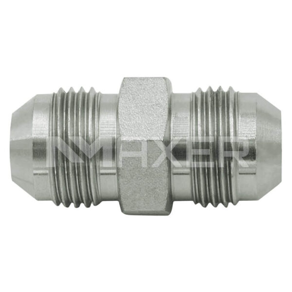 Adaptador Hidráulico JIC-JIC Recto, Macho JIC 1″ x Macho JIC 1″