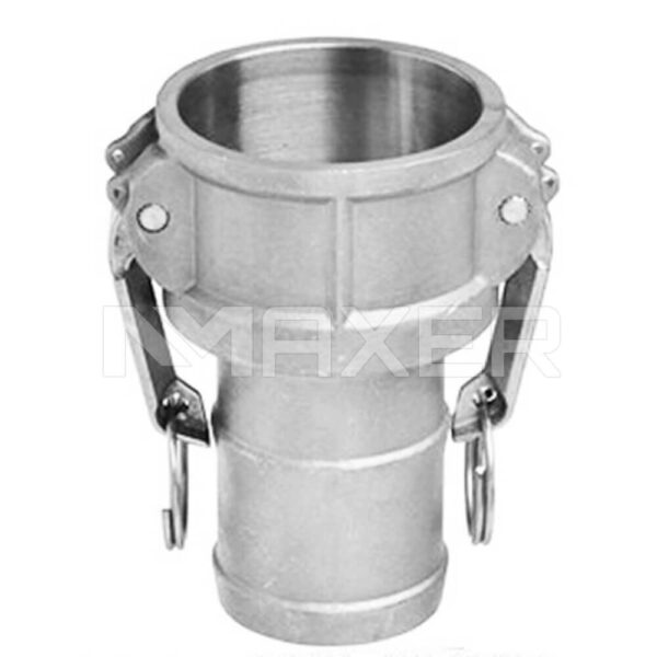 Camlock Aluminio Tipo C Hembra Espiga 3″