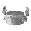 Tapa Camlock Aluminio Tipo DC 4"
