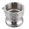 Camlock Acero Inoxidable Tipo A Macho HI NPT 1"