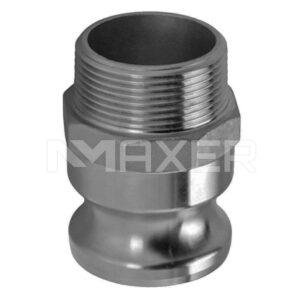 Camlock Acero Inoxidable Tipo F Macho HE NPT 2-1/2"
