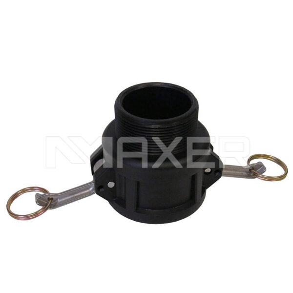 Camlock Polipropileno Tipo B Hembra HE NPT 1-1/2″