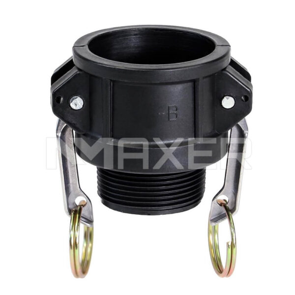 Camlock Polipropileno Tipo B Hembra HE NPT 2-1/2″