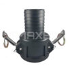 Camlock Polipropileno Tipo C Hembra Espiga 1-1/2"