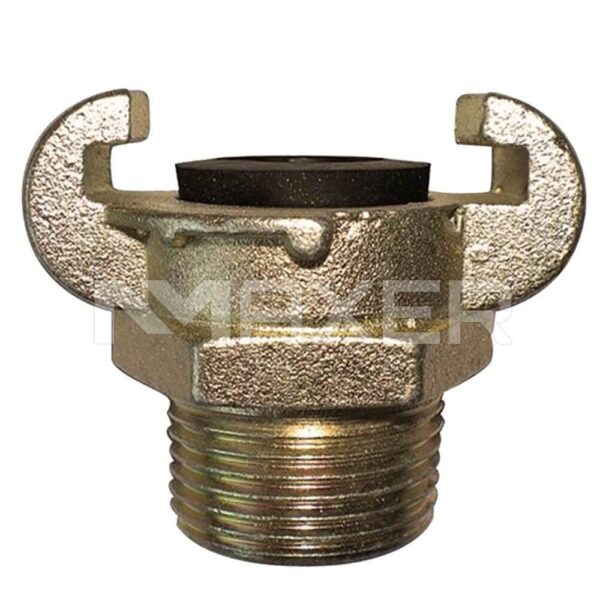 Acople Chicago Europeo, Zincado, HE 1″ NPT