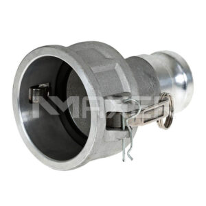 Adaptador Camlock Aluminio Hembra-Macho 2" x 1-1/2"