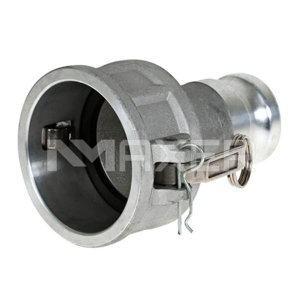 Adaptador Camlock Aluminio Hembra-Macho 6″ x 4″