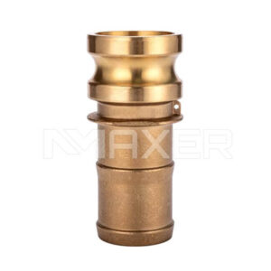 Camlock Bronce Tipo E Macho Espiga 1-1/2"