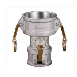 Adaptador Camlock Aluminio Hembra-Hembra 3" x 3"