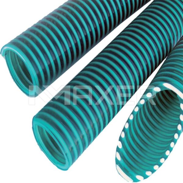 Manguera espiralada PVC Agroflex Verde 6″