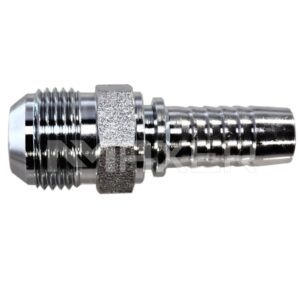 Niple Hidráulico JIC Recto, Macho JIC 5/8" x espiga 5/8"