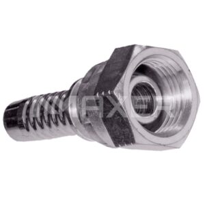 Niple Hidráulico BSP Recto, Hembra Giratoria BSP 5/8" x espiga 5/8"