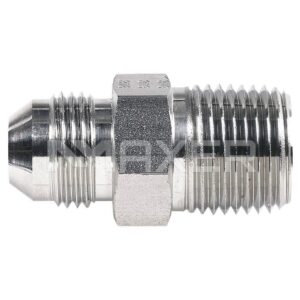 Adaptador Hidráulico JIC-NPT Recto, Macho JIC 1-1/4" x Macho NPT 1-1/4"
