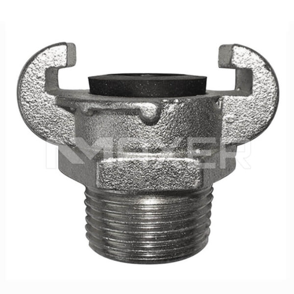 Acople Chicago Europeo, Acero Inoxidable, HE 1″ NPT