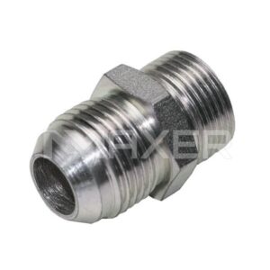 Adaptador Hidráulico JIC-BSP Recto, Macho JIC 3/4" x Macho BSP 3/4"