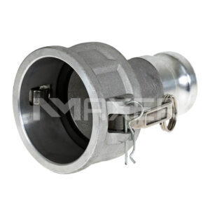 Adaptador Camlock Aluminio Hembra-Macho 4" x 3"